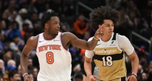 Knicks F OG Anunoby (dedo del pie) fuera contra 76ers