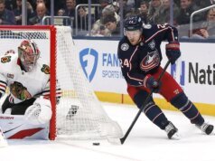 Los Blue Jackets blanquean a los Blackhawks y llevan su racha de victorias a 7
