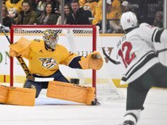 Matt Boldy logra un triplete y Wild supera a los Predators en tiempo additional