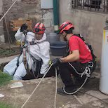 Córdoba: rescataron a una joven descompensada en una zona de difícil acceso de las Altas Cumbres