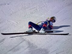 Lindsey Vonn se estrella; Breezy Johnson gana descenso en los Juegos Olímpicos de Invierno