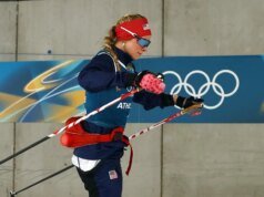 El esquí de fondo estadounidense se prepara para subir al podio en Milano Cortina