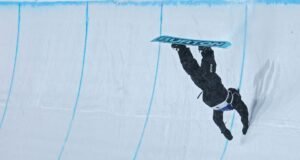 El reinado del halfpipe Chloe Kim en los Juegos Olímpicos de Invierno terminó con la estrella coreana Gaon Choi, de 17 años