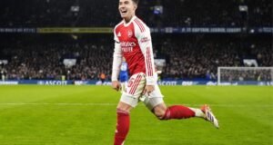 El centrocampista del Arsenal Martín Zubimendi responde a la idea de que era el eslabón perdido en el Real Madrid