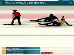 Foto final, shock DQ y un hombre de 44 años atacando: el snowboard cross category puro caos olímpico