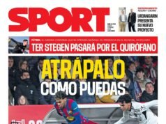 Esta es la portada de SPORT de hoy, jueves 4 de febrero