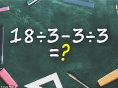 Es una ecuación fácil de ver en la escuela primaria, pero ¿ puedes recordar la regla de oro para obtener la respuesta en 30 segundos?