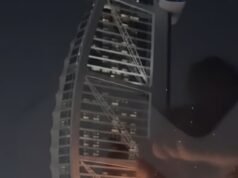 Británicos aterrorizados atrapados en fuego cruzado mientras los mulás lanzan bombardeos suicidas con drones en centros turísticos de Dubai