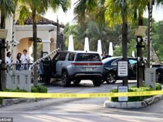 Tragedia cuando un coche se estrella en la entrada del ‘shelter multimillonario’ donde ricos y famosos viven en un paraíso soleado