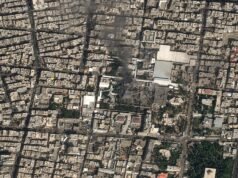 Imágenes de satélite muestran las consecuencias de los ataques de Estados Unidos e Israel contra Irán y la devastación causada por el vengativo bombardeo suicida con aviones no tripulados del routine.