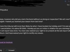 Agente de bienes raíces es criticado por amenaza de $ 12, 000 al inquilino: “Eso es una locura”