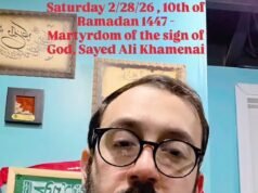 Un profesor en la ciudad más musulmana de Estados Unidos critica a Trump por matar al ayatolá del ‘alma pura’ mientras promete ‘retener la SANGRE del líder iraní y enseñársela a nuestros hijos’